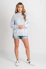 Light blue sweater