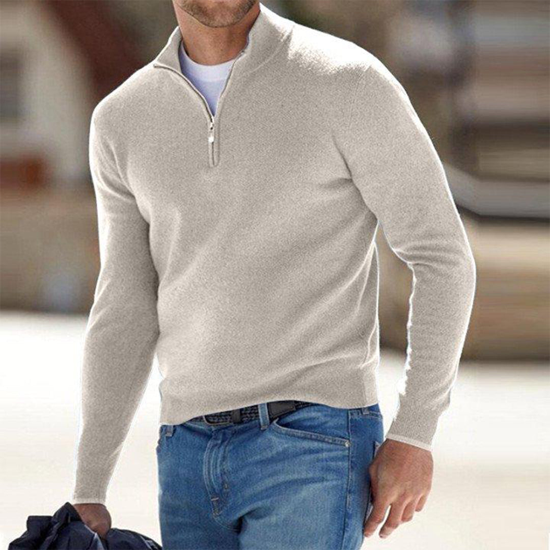 Arden vest voor heren, close-up van fleece materiaal.