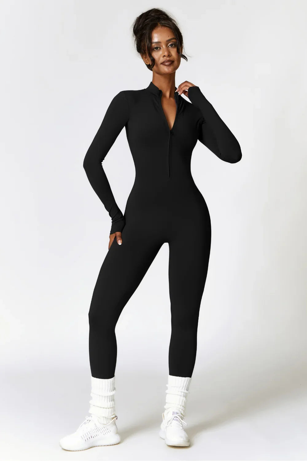 Stretch Jumpsuit Damen, Winter Essentials

