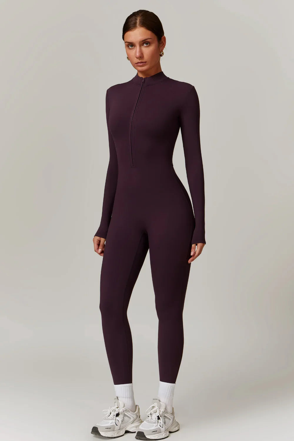 Warm gefütterter Catsuit Damen für Spaziergänge
