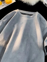 Grijs oversized T-shirt basic
