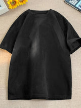 Zwart oversized T-shirt comfortabel
