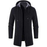 heren hoodie lang model met zakken
