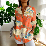 Carla | Vintage Floral Blouse