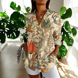 Carla | Vintage Floral Blouse