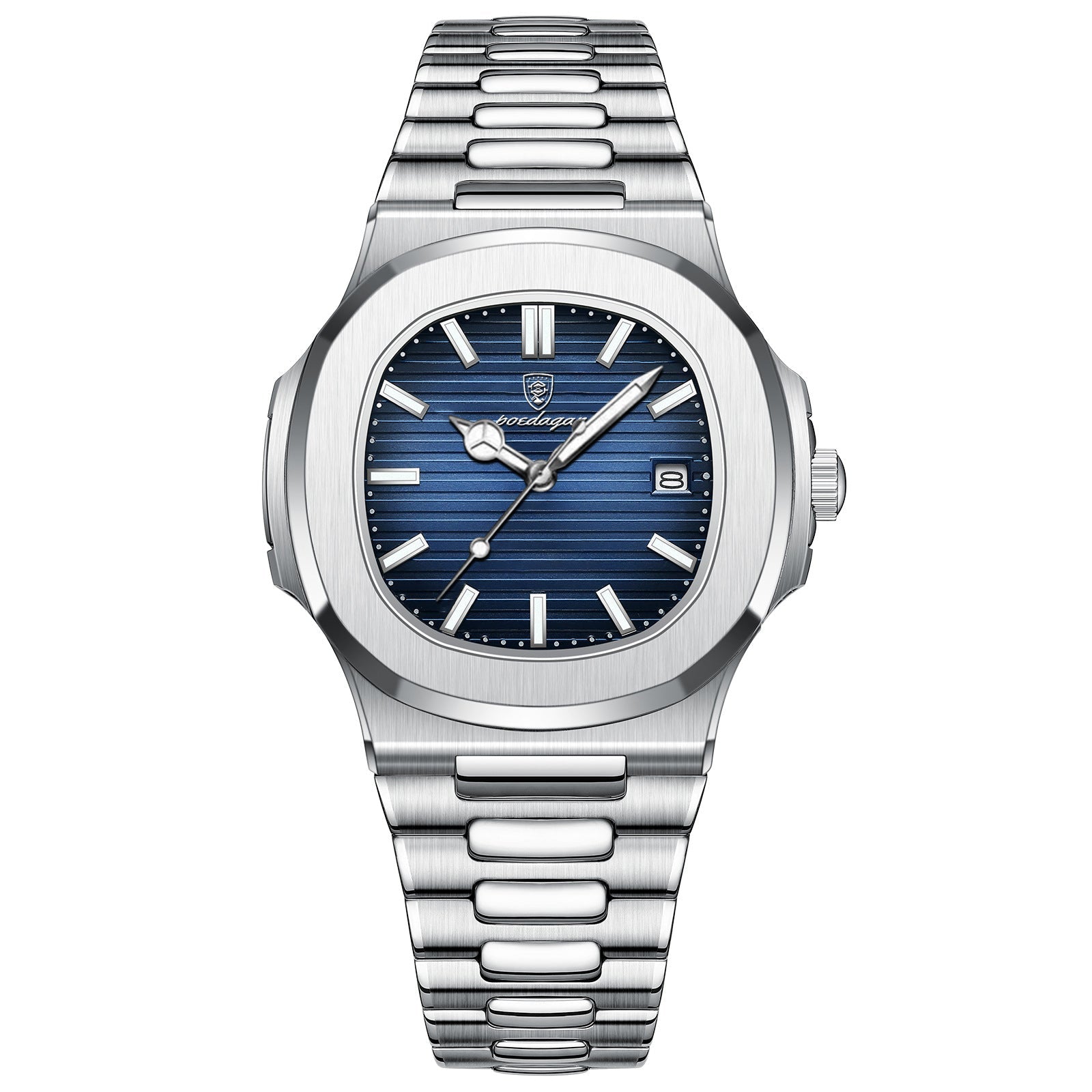 stijlvol herenhorloge waterdicht krasbestendig quartz uurwerk
