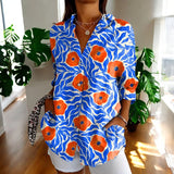 Carla | Vintage Floral Blouse