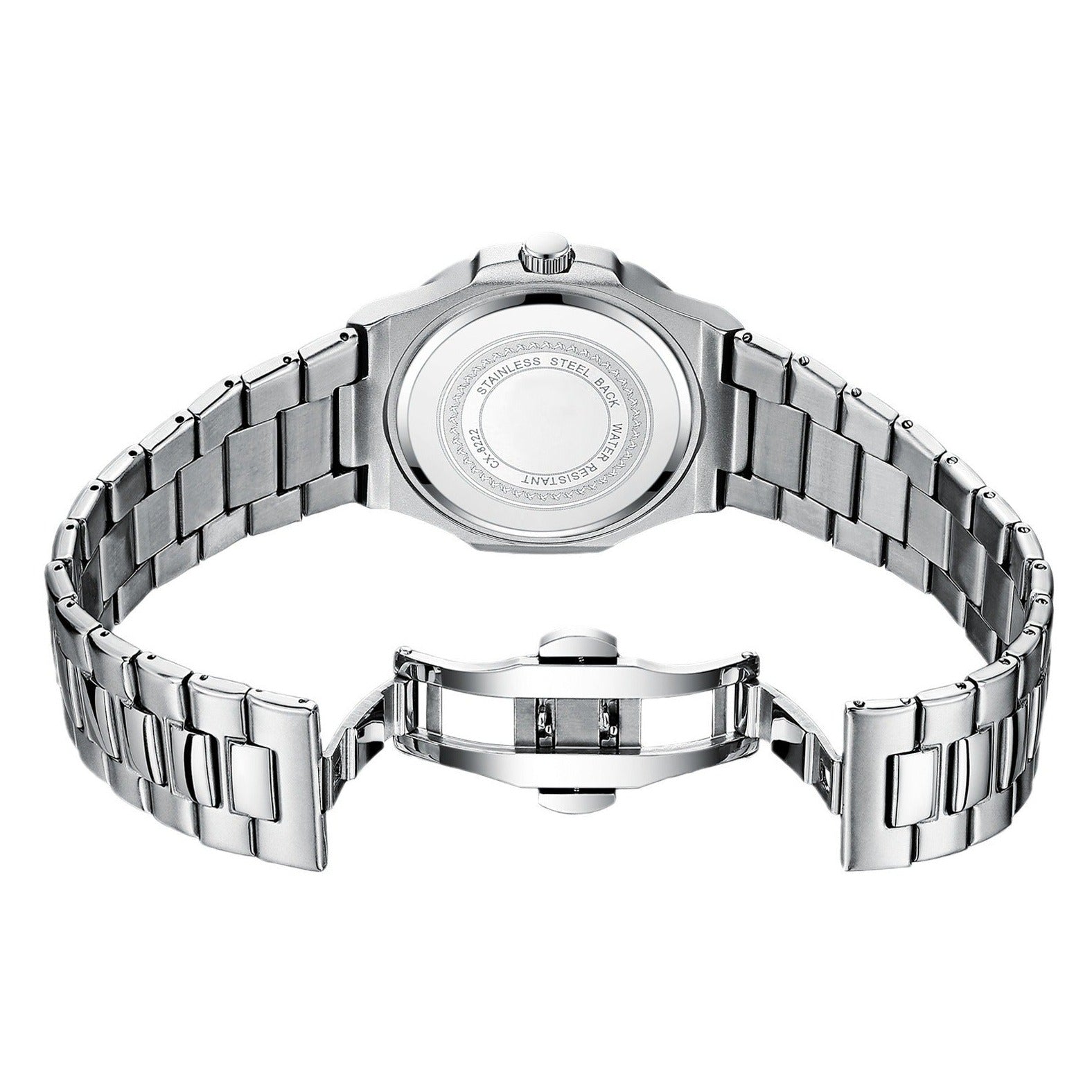 Valerian herenhorloge elegant klassiek roestvrijstalen design
