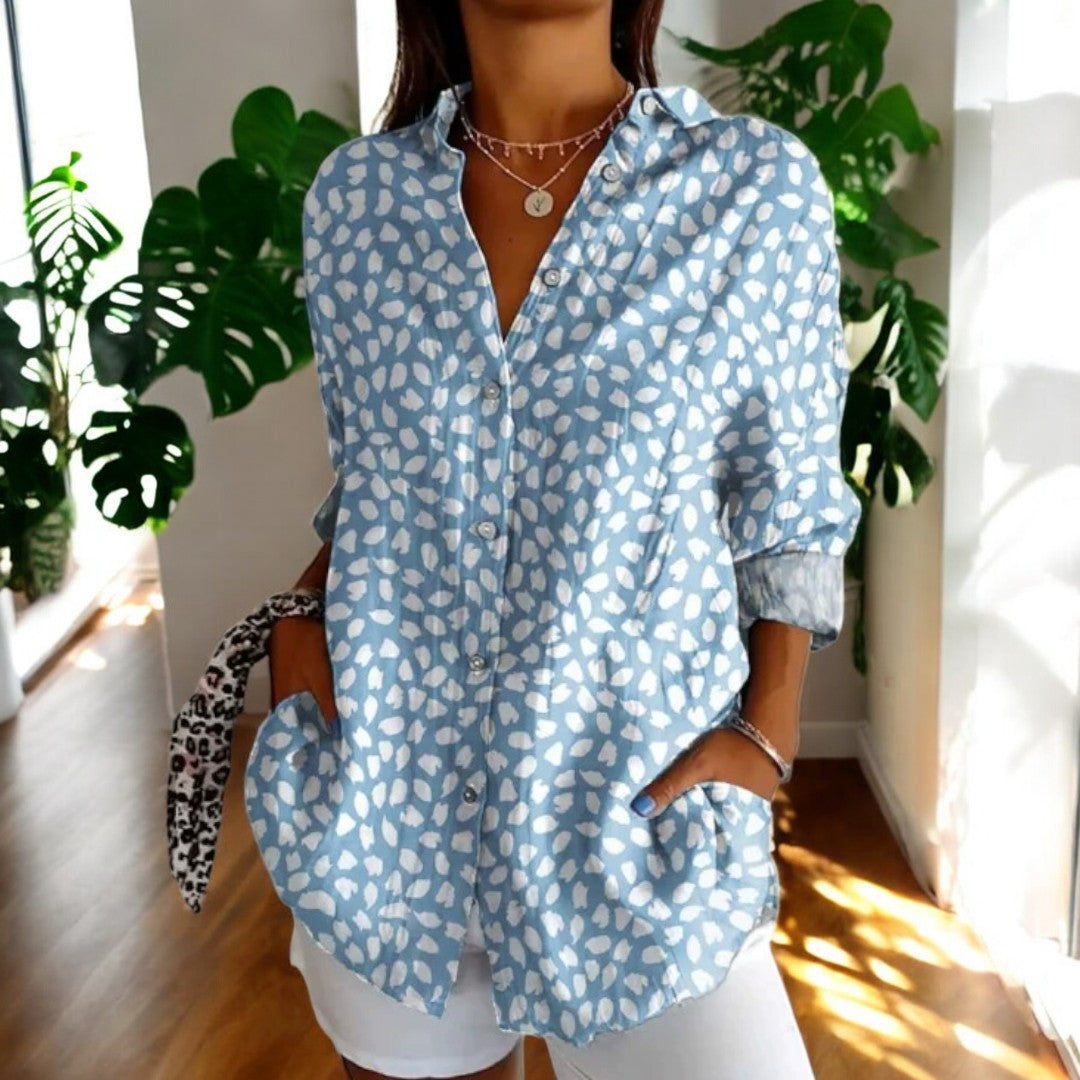 Carla | Vintage Floral Blouse