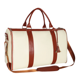 Beige Nomad Elite opvouwbare reis- en sporttas met waterbestendige afwerking