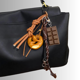 chocolade pretzel hanger voor dames

