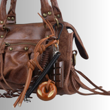 accessoire tas sleutels chocolade look
