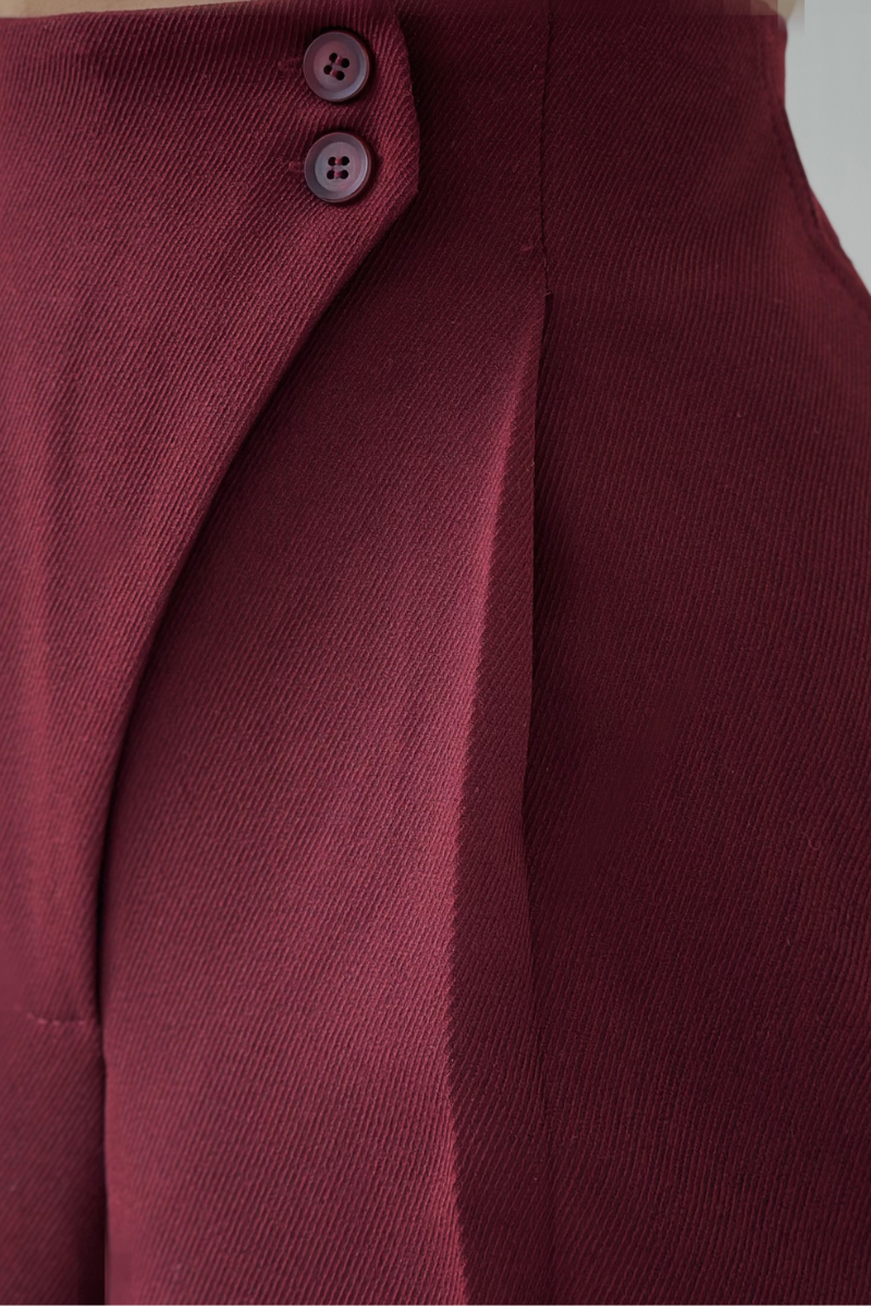 Alviera | Wide Leg High Waist Hose für Damen – Elegant & Vielseitig