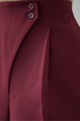 Alviera | Wide Leg High Waist Hose für Damen – Elegant & Vielseitig