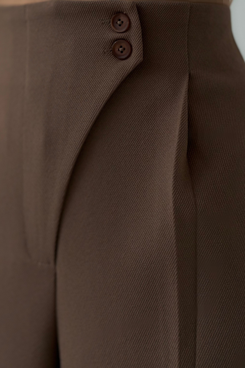 Alviera | Wide Leg High Waist Hose für Damen – Elegant & Vielseitig