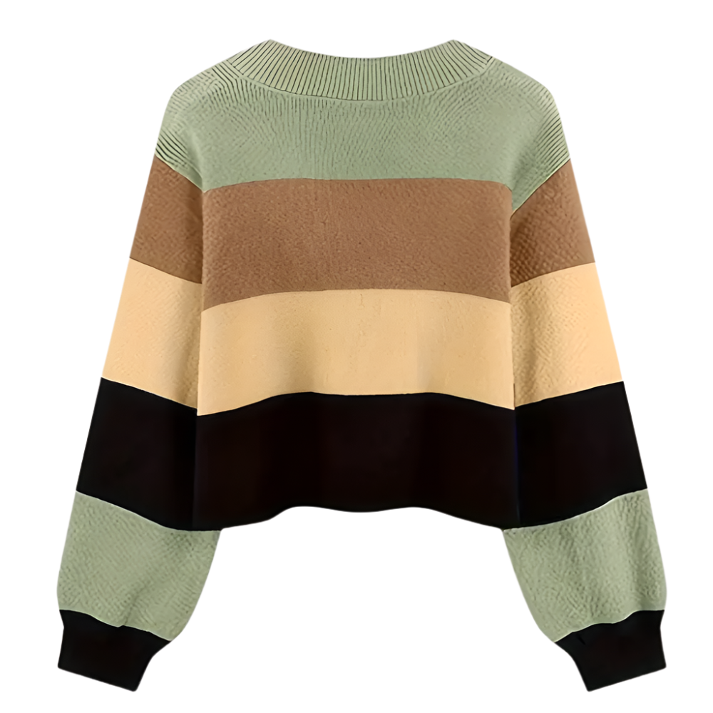 modieuze cropped trui
