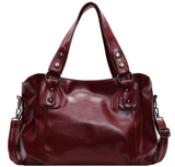 Talaine Velmira Vintage Schultertasche mit geräumiger Aufteilung