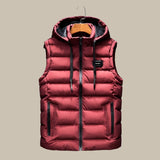 sportieve bodywarmer voor koude weersomstandigheden

