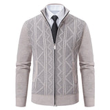 modern zakelijk gebreid vest
