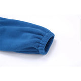 casual jas met elastische manchetten
