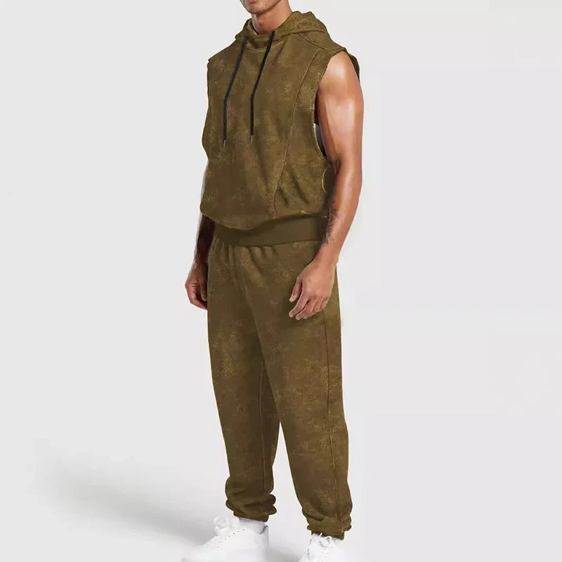 casual sportieve outfit met joggers
