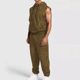 casual sportieve outfit met joggers
