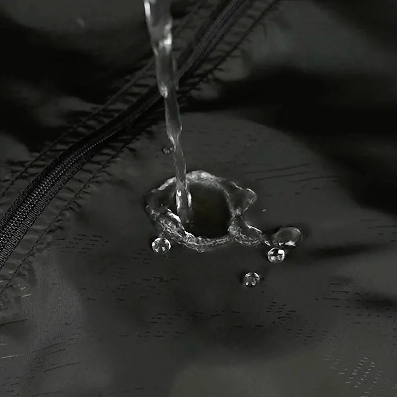 waterafstotende jas heren met ritssluiting
