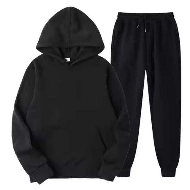 comfortabele loungewear set met hoodie
