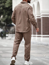 Ezro set met zachte stof en relaxte fit