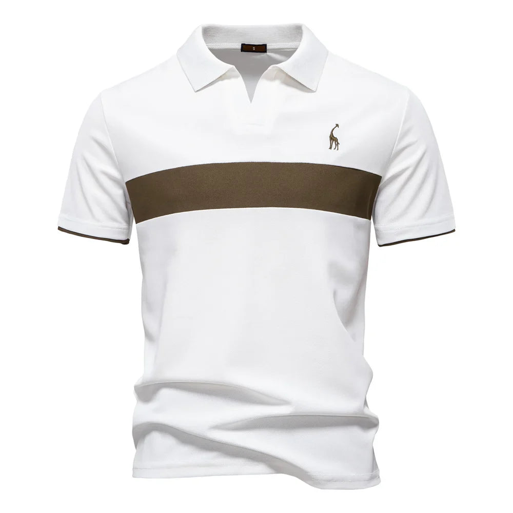 stijlvolle kleurencombinatie polo
