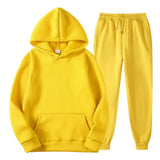 comfortabele loungewear set met hoodie
