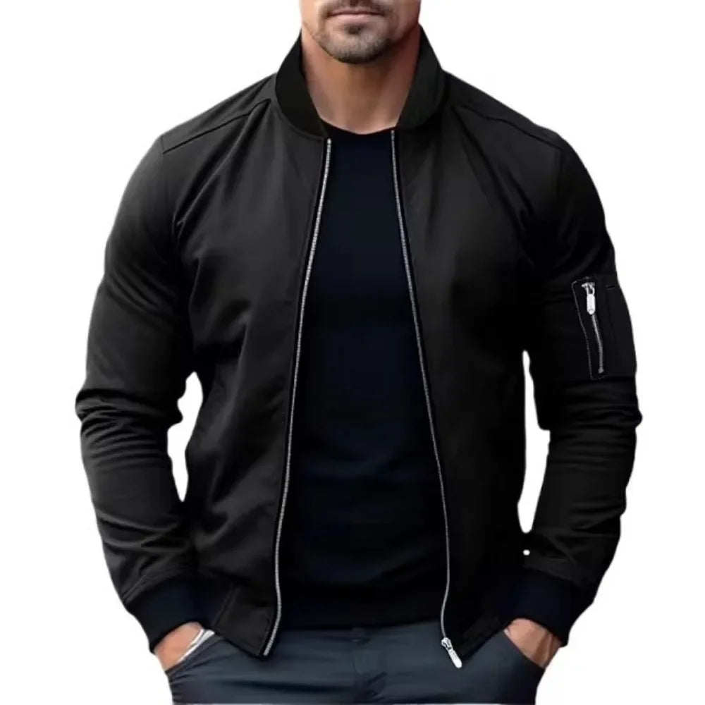 Stijlvolle windbreaker jas mannen

