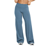 Yoga-Hose Damen High Waist Flared mit weitem Bein für Yoga und Pilates – Livia von Talaine, Detailaufnahme