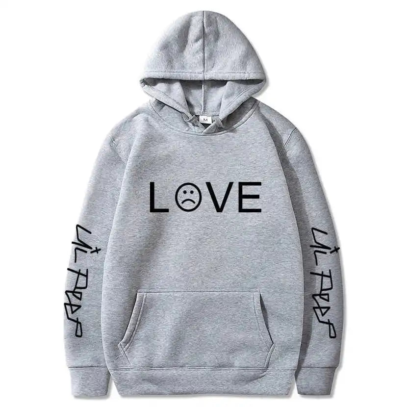 hoodie met LOVE print
