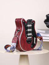 Vintage rode gitaarhandtas