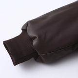 Celmara | Oversized Bomberjacke aus veganem Leder