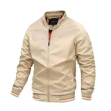Zomerse lichtgewicht bomberjas slim fit

