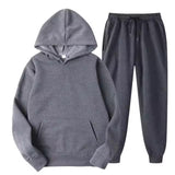 comfortabele loungewear set met hoodie

