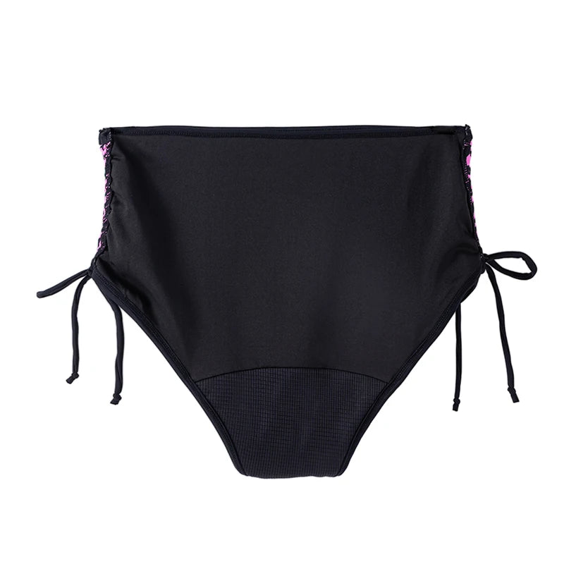 Absorberende menstruatie zwembroekje detail
