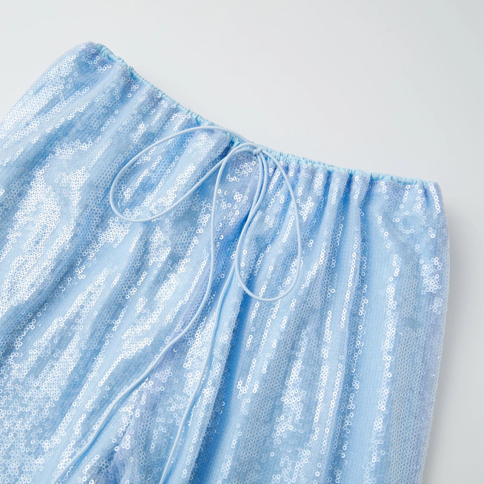 Celestina Paillettenhose Damen Detailansicht Pailletten