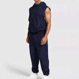 Ethan | Sporty Set with Sleeveless Hoodie