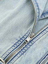 trendy herfstjas met revers en knopen
