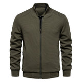 beige bomberjack met ritssluiting

