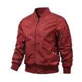heren jas met rits casual streetwear

