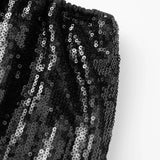 Celestina Glitzerhose Damen mit weichem Innenfutter