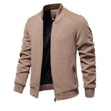 casual beige bomberjack heren
