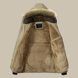 Jasper parka met warme gewatteerde voering
