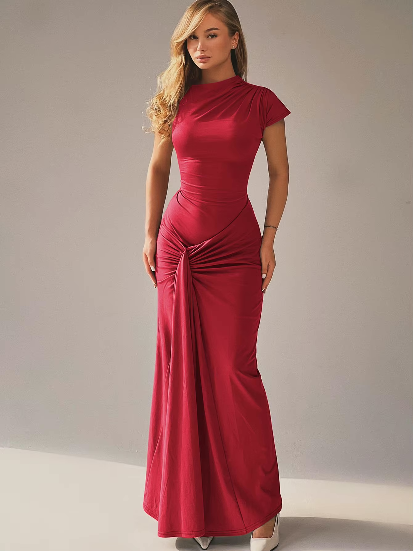 Celina Lace-Up Gown | Maxi Dress