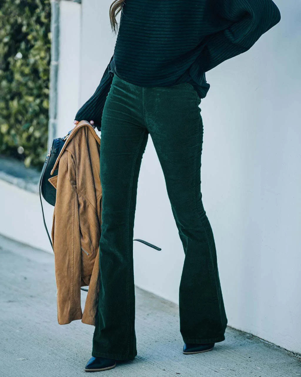 Mila | Stylish High Waist Flare Pants for Women