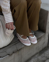 Nerella Mesh Mary-Janes | Luftige Mesh-Ballerinas mit Riemchen & stylischer Passform